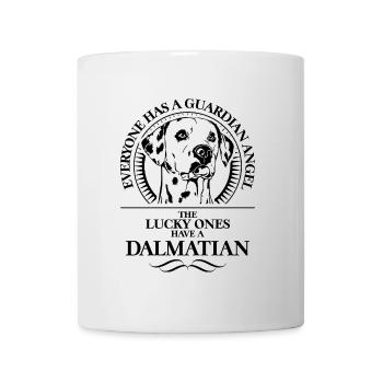 DALMATIEN Ange Gardien Chiens WILSIGNS - Mug blanc - blanc - Devant