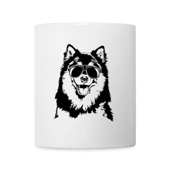 FINNISCHER LAPPHUND cool Sonnenbrille Wilsigns - Tasse - Weiß - Vorne