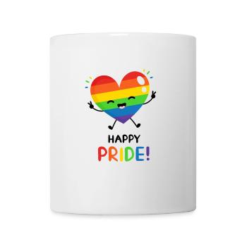Happy Pride Day LGBT Gay CSD Queer Coming Out - Tasse - Weiß - Vorne