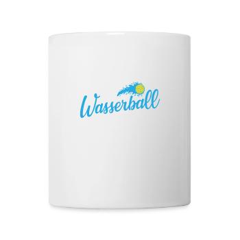 Wasserball Wasserbecken Ballsport Hobby - Tasse - Weiß - Vorne