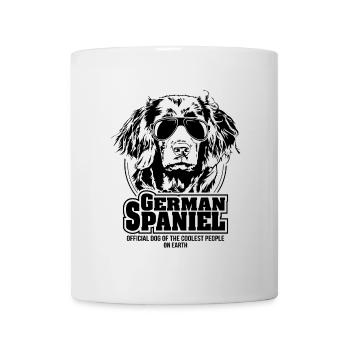 GERMAN SPANIEL coolest people dogs saying dog - Mug - white - Front