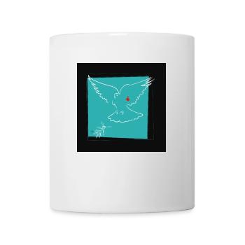 blow in the wing - Mug - white - Front