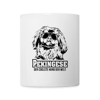 PEKINGESE coolster Hund Hundespruch Wilsigns Hunde - Tasse - Weiß - Vorne