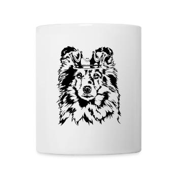 SHELTIE Krone Dog Wilsigns - Mug - white - Front