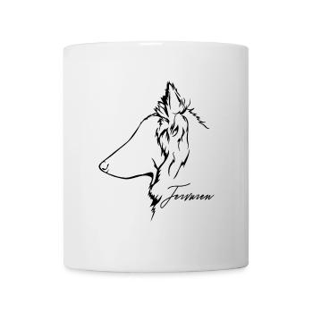 Belgian TERVUREN Profile Dogs Dog Wilsigns - Mug - white - Front