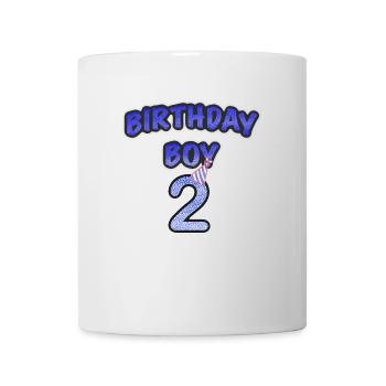 Birthday Boy 2 Years - Tasse - Weiß - Vorne