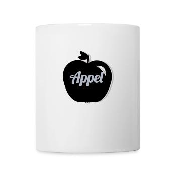 Apple Apfel - Tasse - Weiß - Vorne