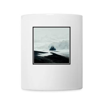 Lonely landscape - Mug - white - Front