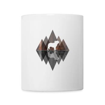French Bulldog Abstract - Geometry Dog Lovers - Mug - white - Front