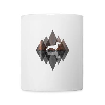 Dachshund Abstract - Geometry Dog Lover Dog - Mug - white - Front