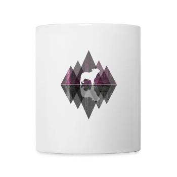 French Bulldog Abstract - Geometry Dog Lovers - Mug - white - Front