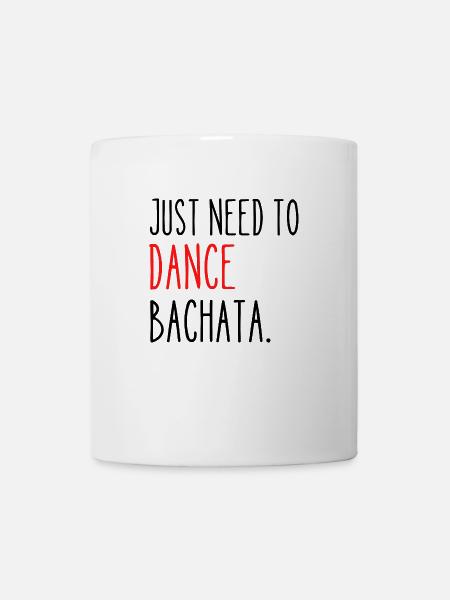 humour bachata juste envie de danser - Mug blanc - blanc