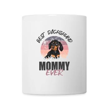Best Dachshund Mom - Mug - white - Front