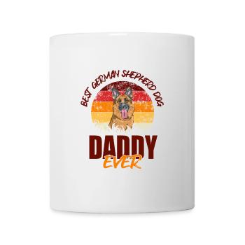 Deutscher Schäferhund - Tasse - Weiß - Vorne