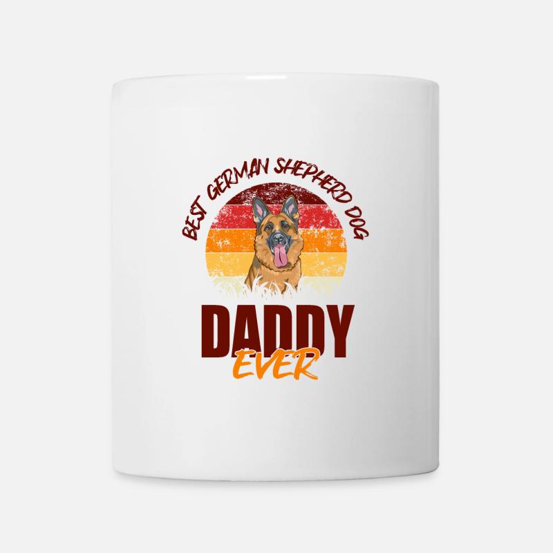 Berger allemand - Mug blanc - blanc