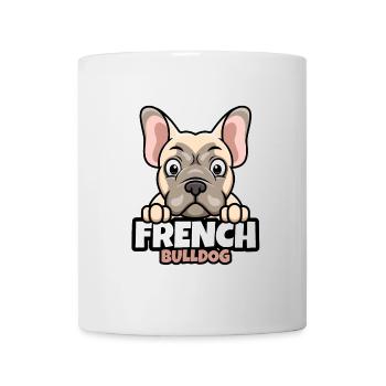 French Bulldog - Mug - white - Front