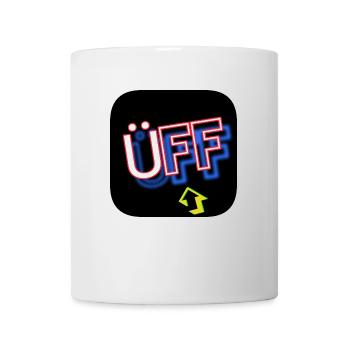 Üff [Status] - Tasse - Weiß - Vorne