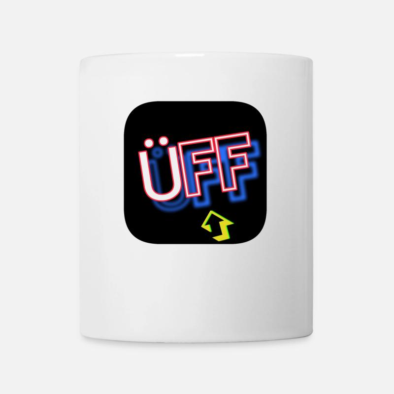 Üff [Status] - Tasse - Weiß