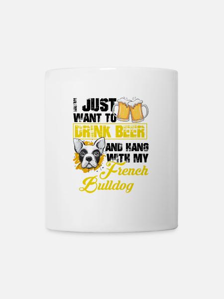 Bier Trinken - Tasse - Weiß