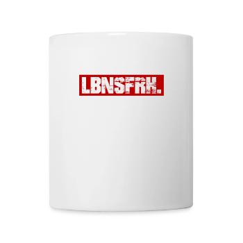 Gute Laune Und Herzlichkeit - Tasse - Weiß - Vorne