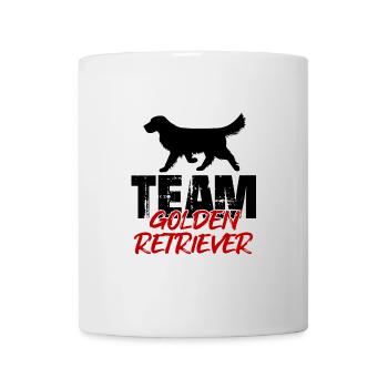 Team Golden Retriever - Mug - white - Front