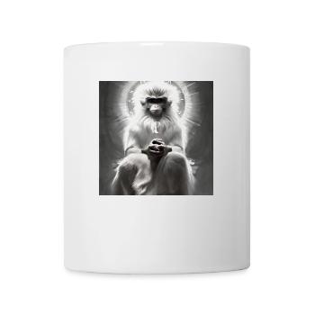 Series: Wise Monkey - Mug - white - Front