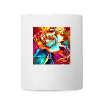 Magical Mystical Fantasy Rose Nature Art - Mug - white - Front