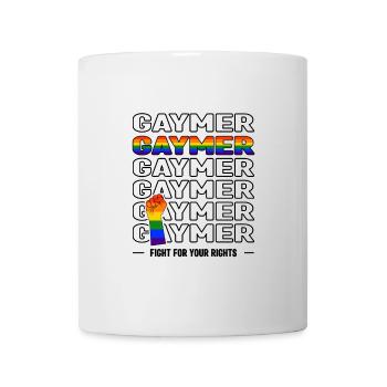 Pour les joueurs et les gaymers - Mug blanc - blanc - Devant