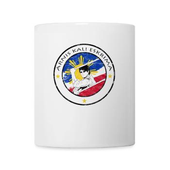 Philippines Kali Eskrima Arnis Fighter I Cadeau - Mug blanc - blanc - Devant