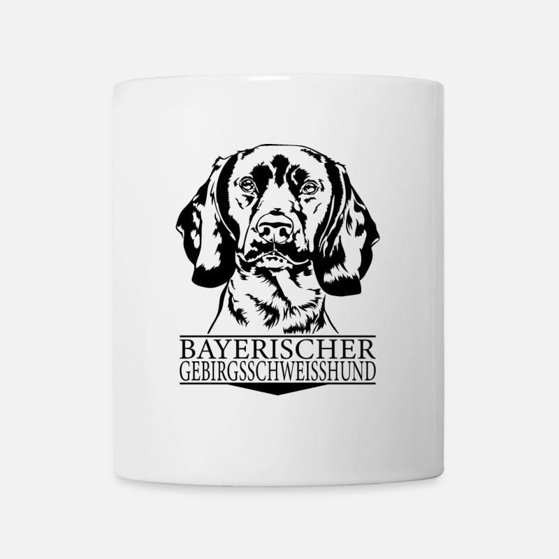 BAVARIAN MOUNTAIN SWEAT DOG Ritratto Wilsigns - Tazza - bianco