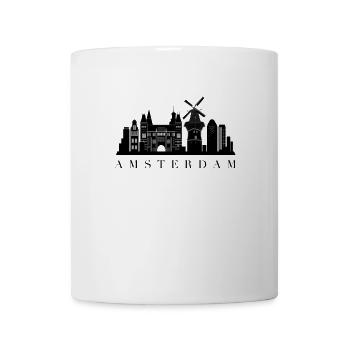 Amsterdam - Mug blanc - blanc - Devant
