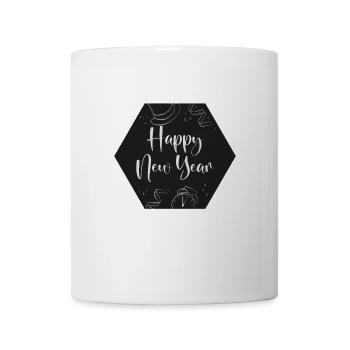 BONNE ANNÉE, BONNE ANNÉE - Mug blanc - blanc - Devant