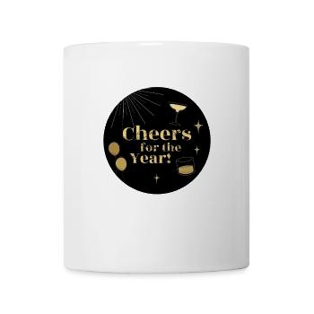 BONNE ANNÉE, BONNE ANNÉE - Mug blanc - blanc - Devant