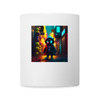 Ein kleiner Held in einer bunten Welt - Tasse - Weiß - Vorne