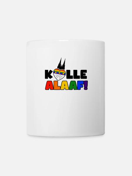 Jede Jeck es anders! Ich auch. LGBTQ Karneval Köln - Tasse - Weiß