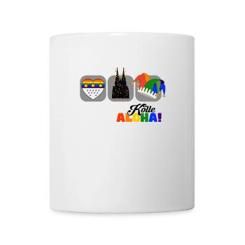 Jede Jeck es anders! Ich auch. LGBTQ Karneval Köln - Tasse - Weiß - Vorne