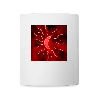Luna Mandala Roja - Mug blanc - blanc - Devant