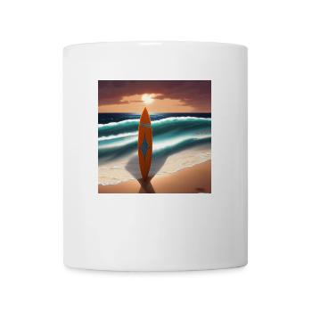 surfen1 - Tasse - Weiß - Vorne