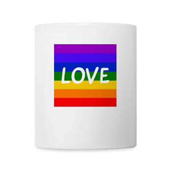 Love Rainbow - Mug - white - Front