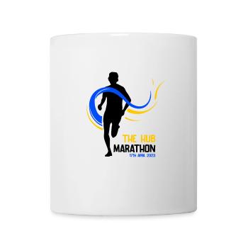 Marathon April 17, 2023 at the Hub of the Universe - Mug - white - Front