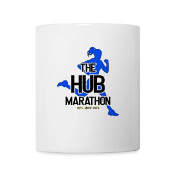 Marathon April 17, 2023 at the Hub of the Universe - Mug - white - Front