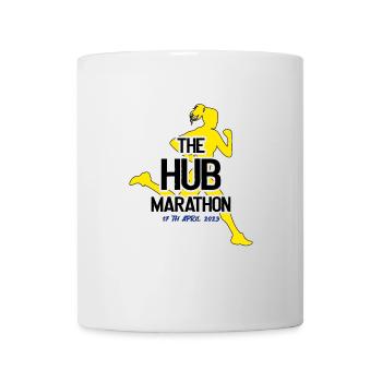 Marathon April 17, 2023 at the Hub of the Universe - Mug - white - Front