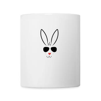 Cool Easter with Sunglasses - Mug - white - Front