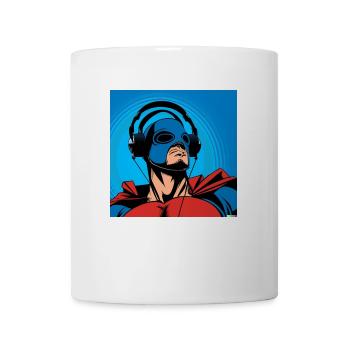 SUPERHELD - Tasse - Weiß - Vorne