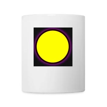 Punkt [Gelb] - Tasse - Weiß - Vorne