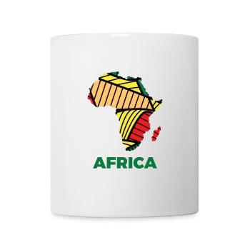 Africa Colors of Simbabwe - Tasse - Weiß - Vorne