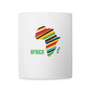 Colorful Africa - Tasse - Weiß - Vorne