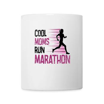 Laufen Sie 26,2 Meilen Marathon Herausforderung - Tasse - Weiß - Vorne