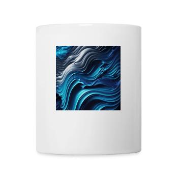 Alles ist aus Wellen 5 topaz enhance - Tasse - Weiß - Vorne