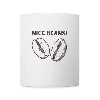 Nice Beans! Coffee Lovers Design - Mug - white - Front